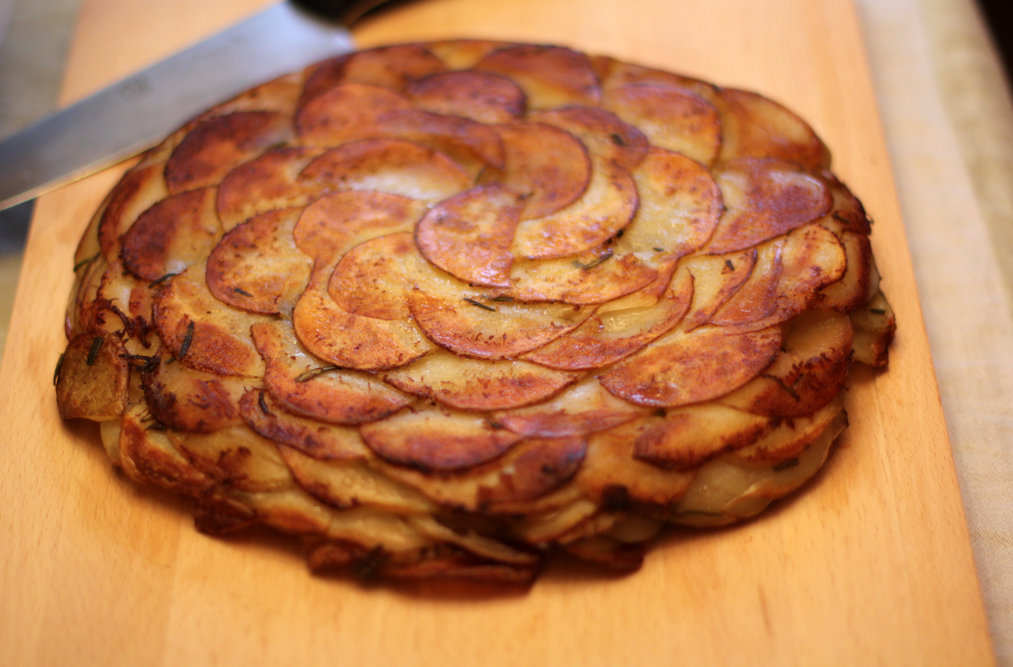 potato galette la madeleine